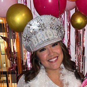 Bride Disco Captain hat!